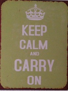 Keep calm