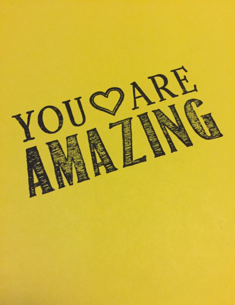 You are amazing